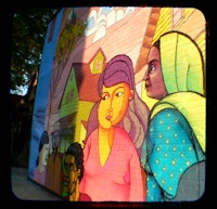 A Ditmas Park mural. Photo courtesy of Anniebee, flickr.com.