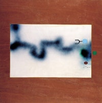 Victor Pasmore, “A Line from the Tune of Swanee River” (1987). Paint on canvas and board.