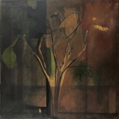 Bill Rice, “Tree,” c. 1973. Oil on canvas, 50 × 50˝. Courtesy SHFAP.