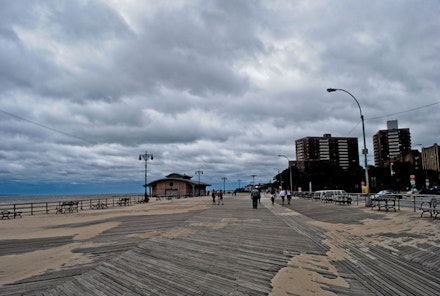 Coney Island after Hurricane Irene. Photo by Diana S, flickr.com.
