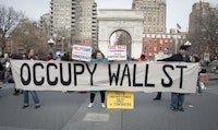 Occupy Teach-In at Washington Square (1-29-12). Photos by Zack Garlitos.