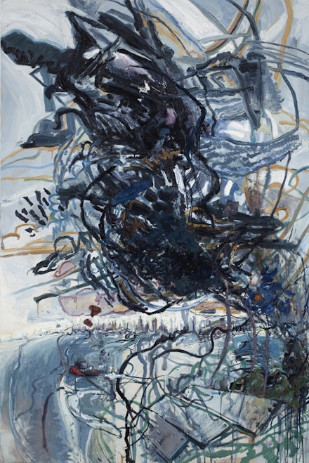 Susanna Heller, “Taratoma Cloud,” 2011. 60 x 40”, oil on canvas.