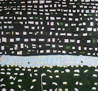 Martin Mullin, “Strata,” 2012. Oil on linen. 46 x 48”. Courtesy of the artist.