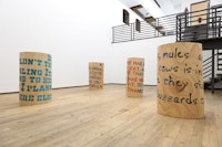 Taylor Davis, Dodge Gallery, installation view, 2012. Photo: Carly Gaebe.