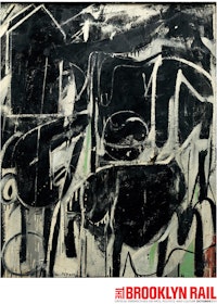 Willem de Kooning, &#147;Black Friday ,&#148; 1948. Oil and enamel on pressed wood panel. 49 3/16 x 39". Princeton University Art Museum. Gift of H. Gates Lloyd , Class of 1923, and Mrs. Lloyd in honor of the Class of 1923. &copy; 2011 The Willem de Kooning Foundation / Artists Rights Society (ARS), New York.